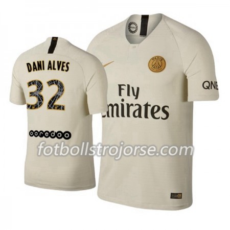 Paris Saint-Germain Matchtröjor Dani Alves 32 Borta Fotbollströja 2018-2019 Paris Saint-Germain Matchtröjor Dani Alves 32 Borta Fotbollströja 2018-2019